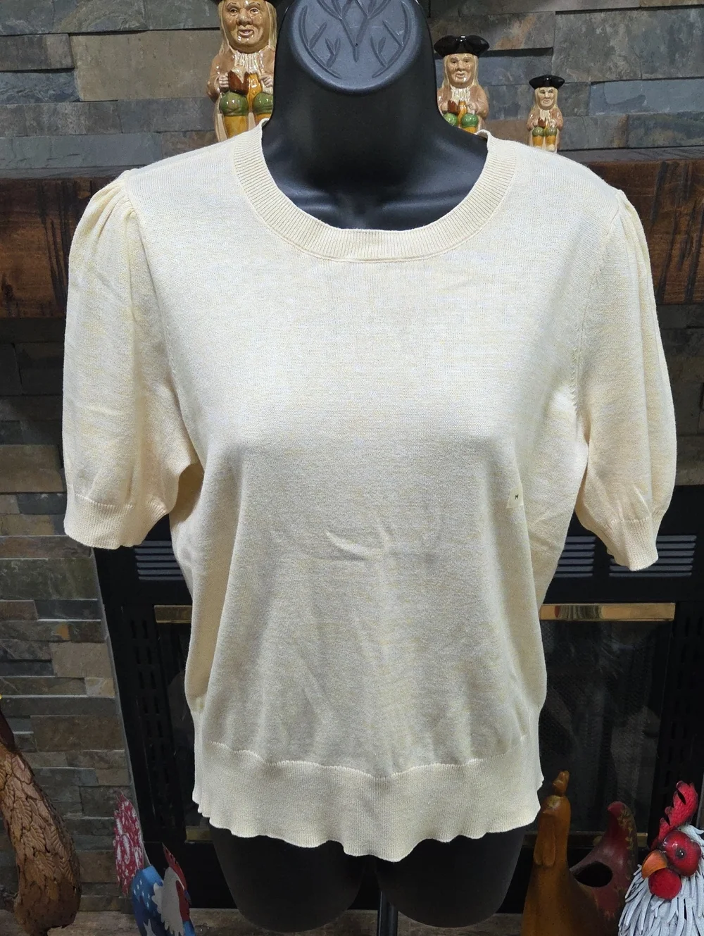 NWT Loft Women’s Short Sleeve Knit Top - Picture 1 of 9